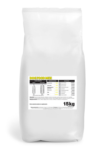 Sucha Karma dla Psa Mix 15kg